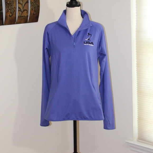 USA Field Hockey, Sport Tek quarter zip top - Picture 1 of 9